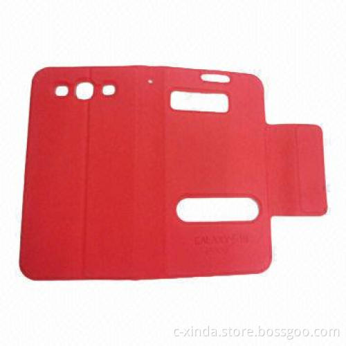 Leather Case for Samsung Galaxy S3 i9300 with Left-right Open Style and Stand Holder